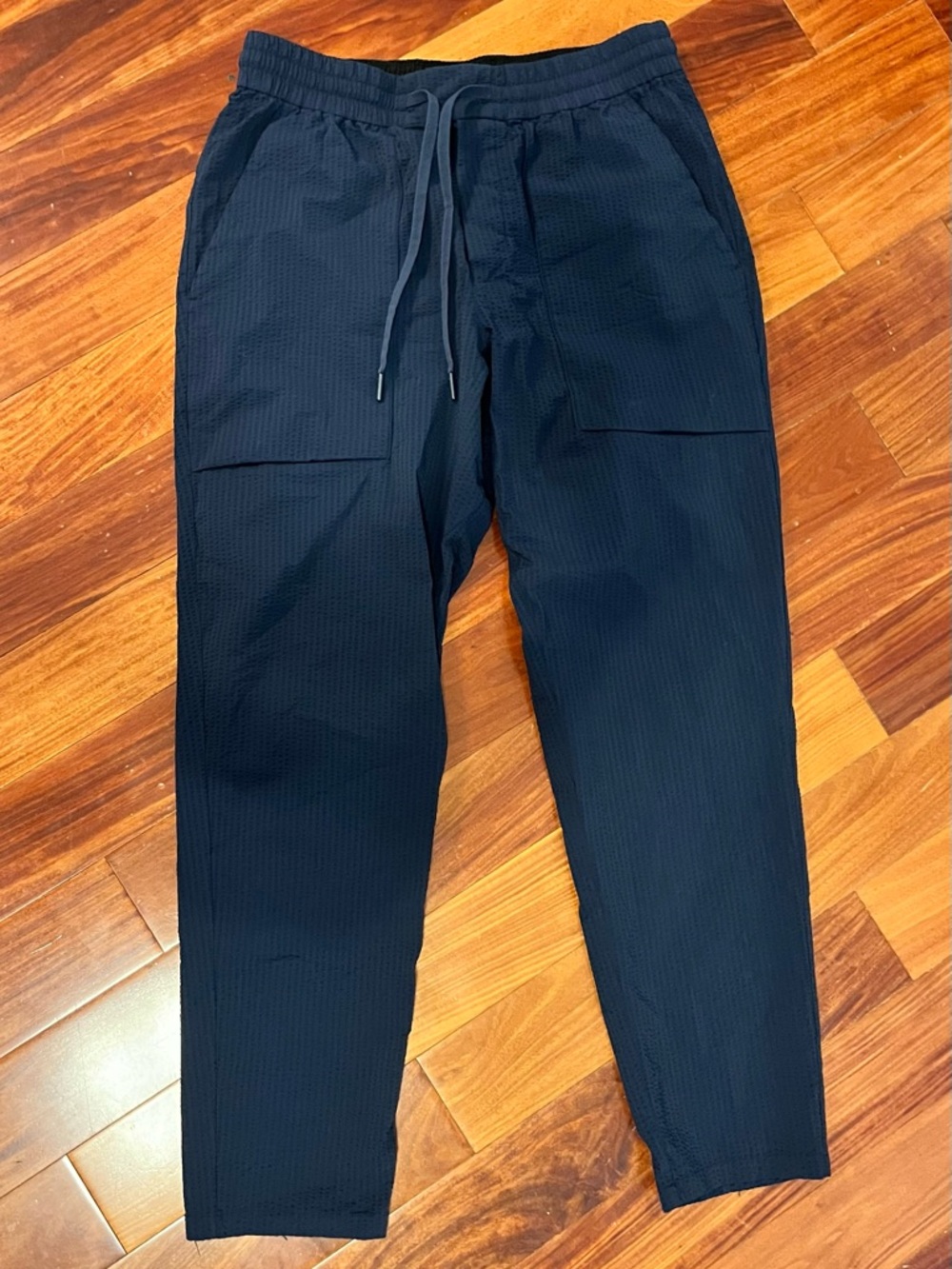 lululemon athletica Men's Navy Drawstring Joggers Sz L